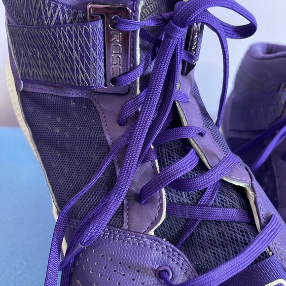 Adidas Rose 773 Bounce Size 17 Purple F37116 - Picture 3 of 9